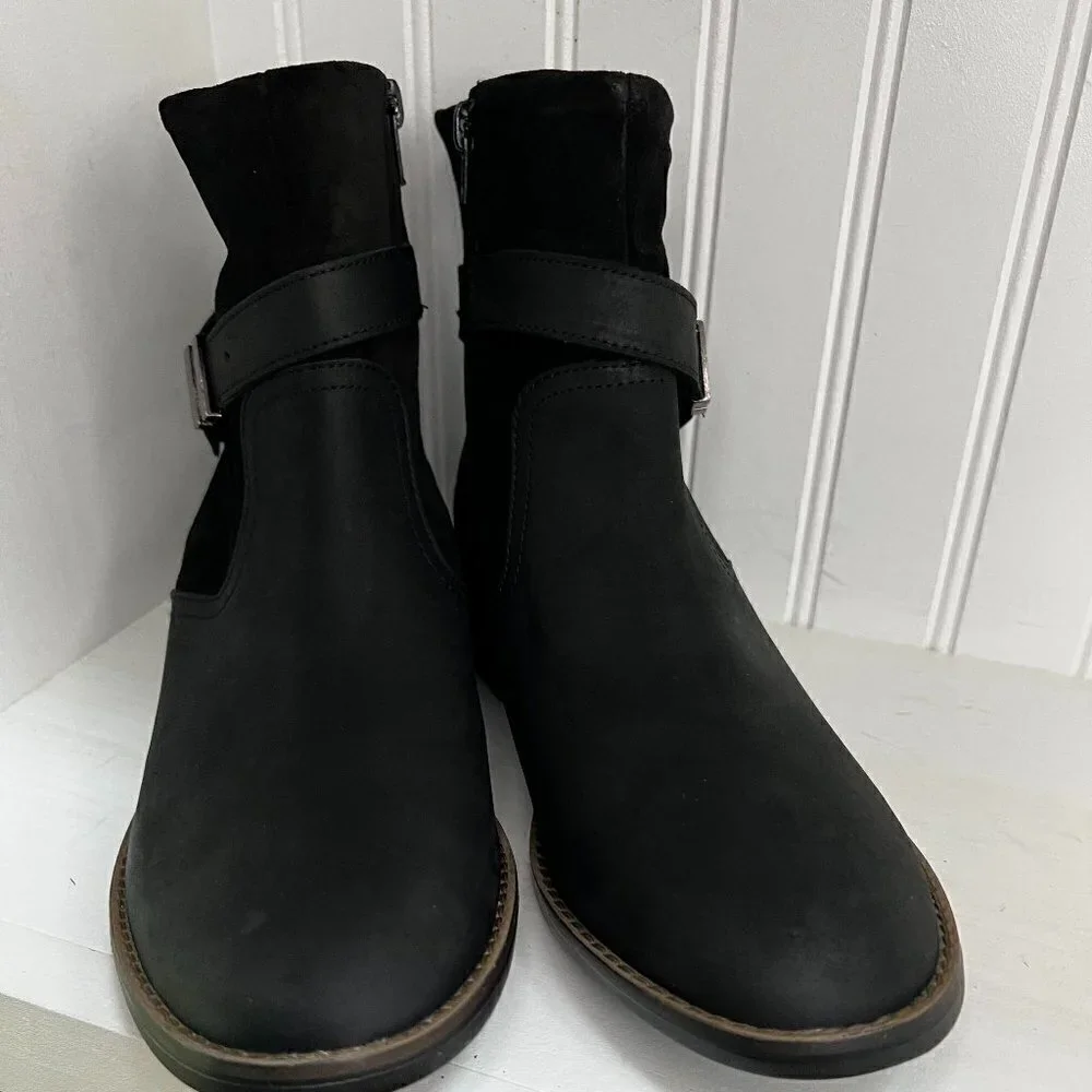 Clarks Womens Camzin Strap Strappy Dressy Ankle Boots Size 9